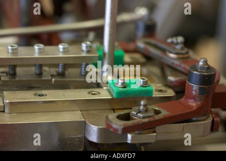 Machines pour la production de chocolat Banque D'Images