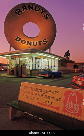 Randys Donuts Banque D'Images