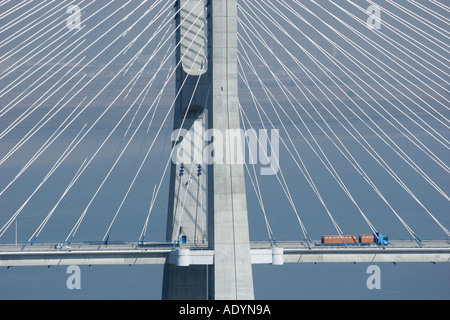 Lisbonne Portugal Ponte Vasco da Gama Banque D'Images