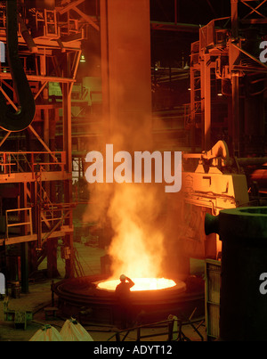 Steelworks, Sheffield, Royaume-Uni Banque D'Images