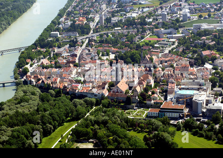 Ville, l'Autriche, Braunau am Inn Banque D'Images