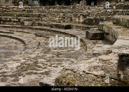 Amphithéâtre romain, Aoste, Italie Banque D'Images