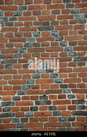 Motif sur mur de briques, Layer Marney, East Anglia Essex England UK Banque D'Images