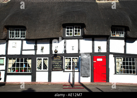 Le 14e siècle, ancienne maison rurale à Ringwood Hampshire Banque D'Images