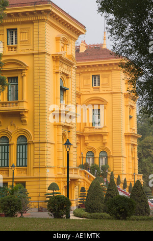 Palais présidentiel Hanoi Vietnam Banque D'Images