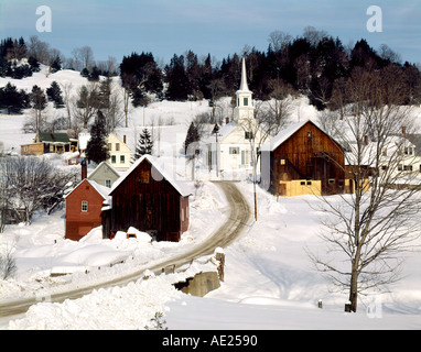 La rivière Missouri USA attend en hiver Banque D'Images