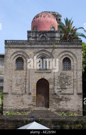 Chiesa San Cataldo Palerme Sicile Italie Banque D'Images