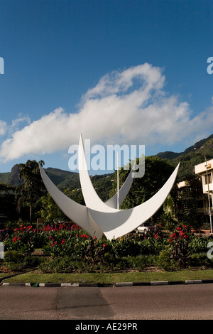 Victoria Mahe Island Seychelles Banque D'Images