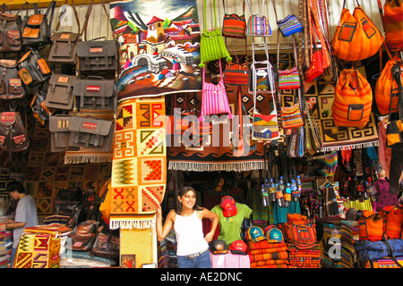 Marché de l'Inca. Lima. Perú Banque D'Images