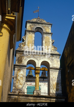 PAXOS GAIOS PAXI GRÈCE Europe Grèce Mer Ionienne Corfou y compris Banque D'Images