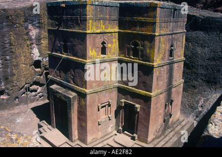 Afrique Ethiopie Ethiopie LALIBELA Banque D'Images