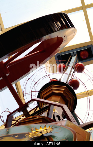 Time Machine dans shopping mall à Cheltenham Banque D'Images