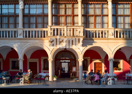 L'ancien hôtel de ville de Sibenik Croatie Banque D'Images