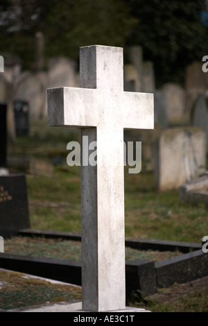 Cimetière de Kensal Green Banque D'Images