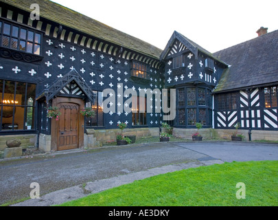 Amlesbury 'Hall' Lancashire restauré manoir tudor datant de 1325 Banque D'Images