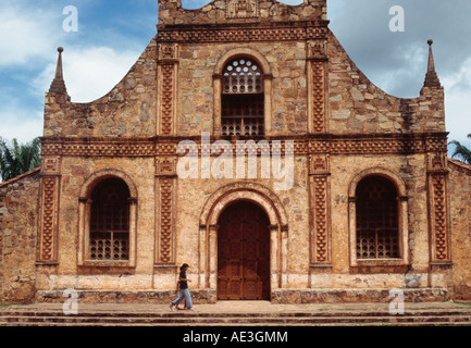 Église de la mission jésuite - San José de Chiquitos, BOLIVIE Banque D'Images