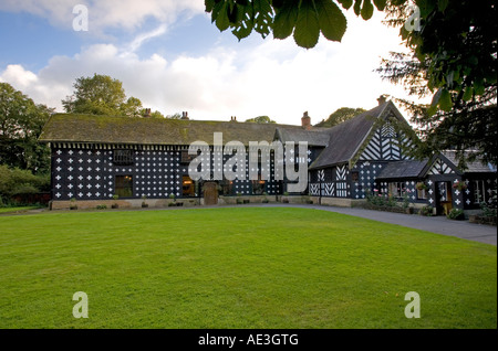 Amlesbury 'Hall' Lancashire restauré manoir tudor datant de 1325 Banque D'Images