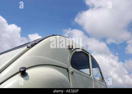 Années 50 gris classique Citroen 2CV Banque D'Images