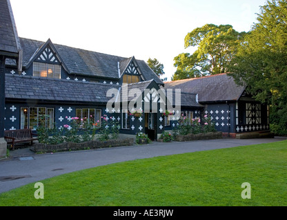 Amlesbury 'Hall' Lancashire restauré manoir tudor datant de 1325 Banque D'Images