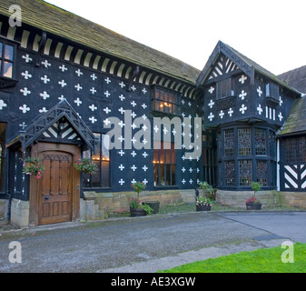 Amlesbury 'Hall' Lancashire restauré manoir tudor datant de 1325 Banque D'Images