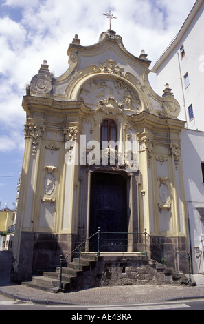 L'église catholique sur le Corso Italia à Sorrente Italie Banque D'Images