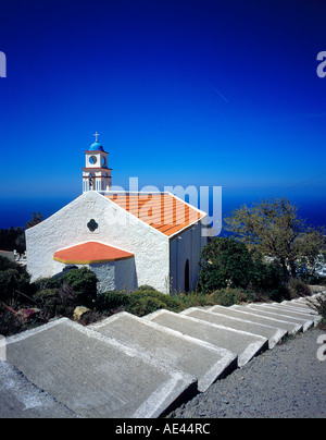 Église à Keramoti Grèce Crete Hania Province Europe. Photo par Willy Matheisl Banque D'Images