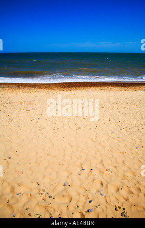 Ciel et Mer Angleterre Suffolk Southwold Banque D'Images