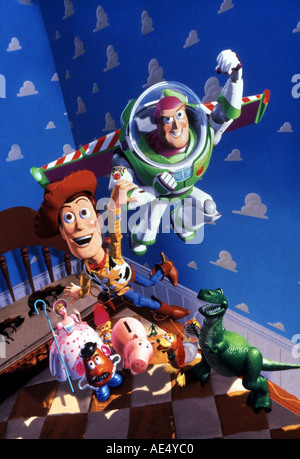 TOY STORY 1995 film d'animation Disney Banque D'Images