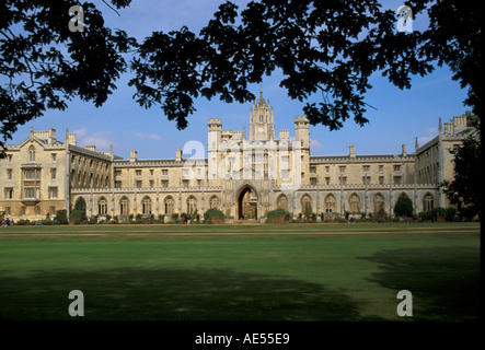 La nouvelle Cour St John's College à l'Université de Cambridge. Cambridge. UK. Banque D'Images