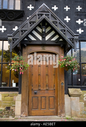 Amlesbury 'Hall' Lancashire restauré manoir tudor datant de 1325 Banque D'Images