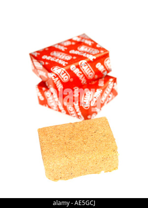 Cubes de bouillon de bœuf Banque D'Images