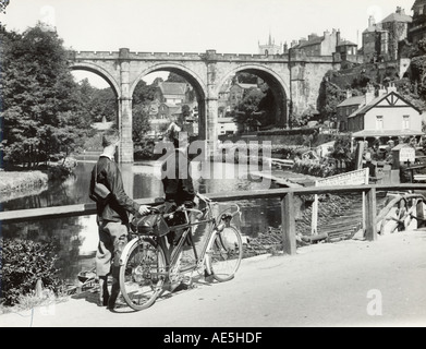 Randonnée à vélo au Yorkshire Banque D'Images
