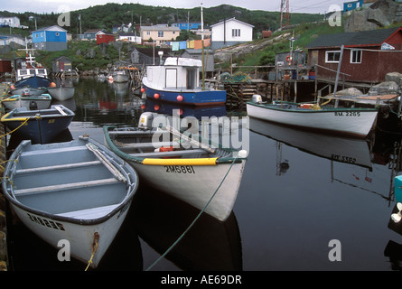 Lapoile Bay une petite ville de pêcheurs sur la côte sud de Terre-Neuve Banque D'Images