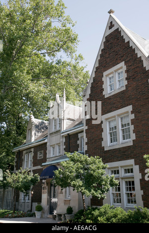 Ohio Cuyahoga County,Cleveland,University Circle,case Western University,campus,Glidden House Inn,construit en 1910,hôtel de chambres d'hôtes,hôtels,hébergement,OH07 Banque D'Images