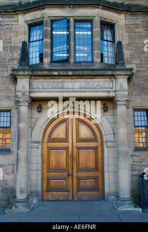 Bibliothèque de l'Université Durham UK Banque D'Images