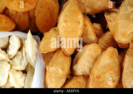 Spécialité de fromage oscypek polonais appelé Banque D'Images