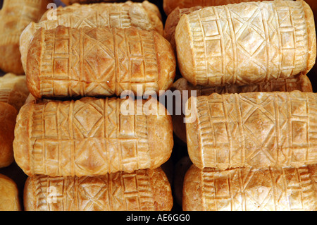 Spécialité de fromage oscypek polonais appelé Banque D'Images