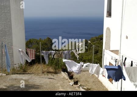 Es Figueral Es Portitxol Sant Joan de Labritja San Juan Ibiza Eivissa Espagne Baléares Banque D'Images