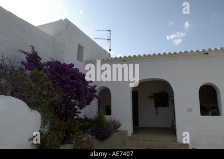 Construction Rural Es Figueral Es Portitxol Sant Joan de Labritja San Juan Ibiza Eivissa Espagne Baléares Banque D'Images