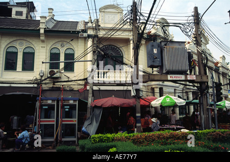 Tha Chang market Bangkok 2004 Banque D'Images