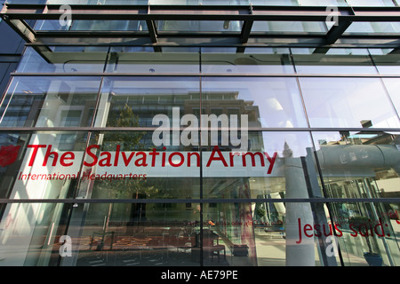 L'Armée du salut à Londres UK AC International Banque D'Images