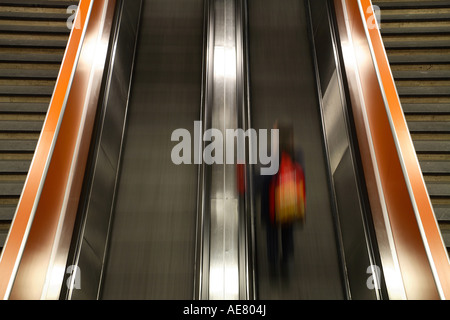 À l'escalator gare du sud, l'Autriche, Vienne Banque D'Images