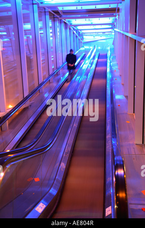 À l'escalator gare du sud, l'Autriche, Vienne Banque D'Images