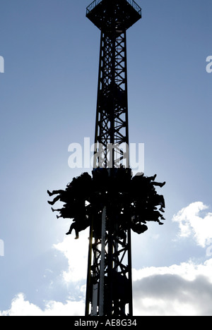 Detonator ride du Thorpe Park, Surrey, Royaume-Uni Banque D'Images