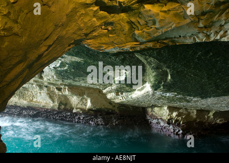 Rosh Ha'Nikra grotto Banque D'Images