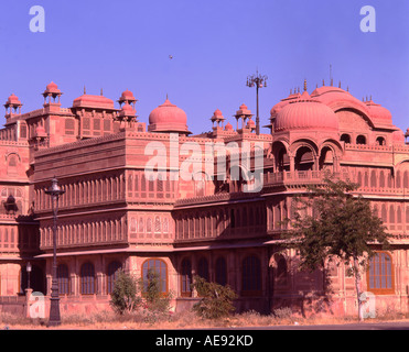 Inde Rajasthan Bikaner Lallgarh Palace Banque D'Images