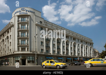 Athenee Palace Hilton Hotel, Bucharest, Roumanie, Europe, UNION EUROPÉENNE Banque D'Images