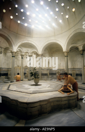 Hammam de Cagaloglu est plus ancien bain turc à Istanbul, Turquie Banque D'Images