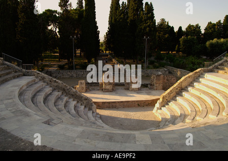 L'ancienne Odeon à Kos Banque D'Images