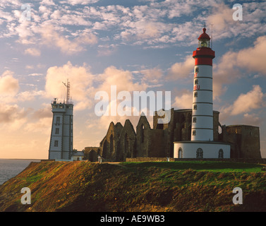 Pointe de Sainte Mathieu France Banque D'Images